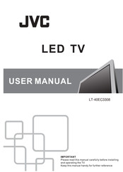JVC LT-40EC3308 User Manual