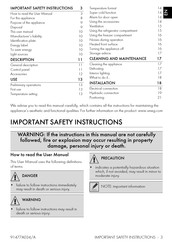 Smeg FAB50URPB3 Manual