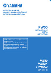 Yamaha PW50K Owner's Manual