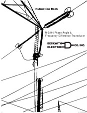 BECKWITH ELECTRIC M-0214 Instruction Book