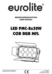 EuroLite PMC-8x30W User Manual