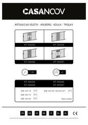 Casanoov ARLBERG KIT-000095 Assembly Instructions Manual