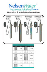 Fresh Water Systems NWTS4-21 Operation & Installation Instructions