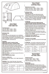 Bestway FAMILY DOME 6 Owner's Manual
