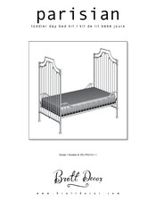 Bratt Decor parisian BD-PR01D1-1 Assembly Instructions Manual