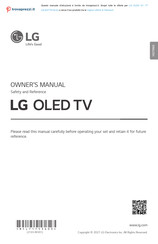 LG OLED77G16LA Owner's Manual