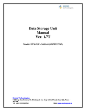 Enviro ETS-DSU-G01A01 Manual