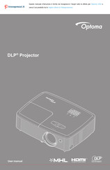 Optoma x354 User Manual