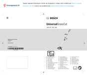 Bosch UniversalGrassCut 18V-260 Original Instructions Manual