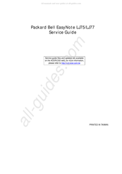 Packard Bell EasyNote LJ75 Service Manual