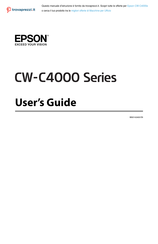 Epson CW-C4000e User Manual