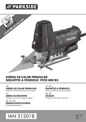 Parkside PSTK 800 B2 Original Instructions Manual