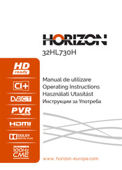 Horizon Fitness 32HL730H Operating Instructions Manual