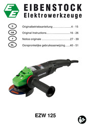 EIBENSTOCK EZW 125 Original Instructions Manual