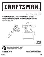 Craftsman BV250 Operator's Manual