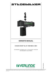 Verlinde STAGEMAKER SL10 1004 M2 A D8+ Owner's Manual