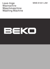 Beko WMB 81441 LAM User Manual