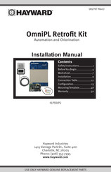 Hayward OmniPL Retrofit Kit Installation Manual