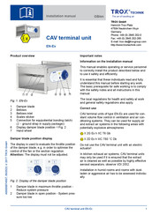 Trox Technik EN-Ex Installation Manual