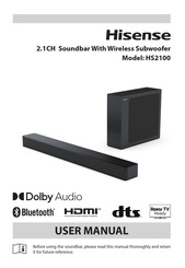 Hisense HS2100 User Manual
