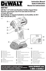 DeWalt DCF787C2-CA Instruction Manual