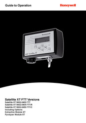 Honeywell Satellite XT 9602-0405 FTT/R Manual To Operation