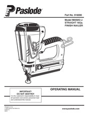 Pasdole IM250S Li Operating Manual