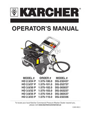 Kärcher DG-383537 Operator's Manual