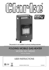 Clarke MGH2 User Instructions