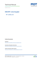 MDT Technologies RF-LK001.03 Technical Manual