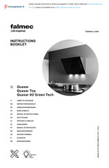 FALMEC Quasar Top Inox 90 Instruction Booklet