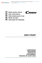 Candy CDIM 3T62DF Installation Manual
