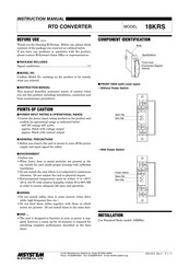 M-System 18KRS Instruction Manual