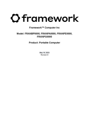 Framework FRANBP0000 User Manual