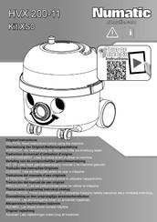 Numatic XS0 Instructions Manual