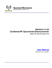 Quonset Microwave QM1004-8-12-100 User Manual