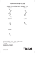 Kohler Lyntier K-10337 Homeowner's Manual