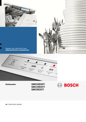 Bosch SMI33E05TI Instruction Manual