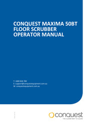 CONQUEST MAXIMA 50BT Operator's Manual