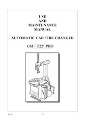 Glomstad Motor GM-U221 PRO Use And Maintenance Manual