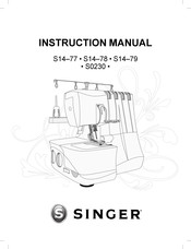 Singer S0230 Instruction Manual