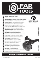 Far Tools REX 120B Original Manual