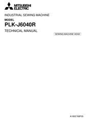 Mitsubishi Electric PLK-J6040R Technical Manual