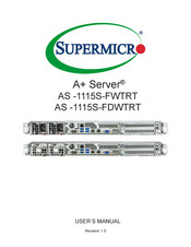 Supermicro A+ Server AS-1115S-FDWTRT User Manual