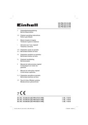 EINHELL GC-PM 47/2 S HW Operating Instructions Manual