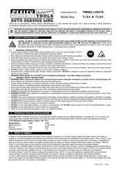 Sealey TL85 Instructions