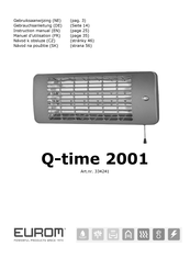 EUROM Q-time 2001 Instruction Manual