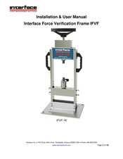 Interface IFVF-1K Installation & User Manual