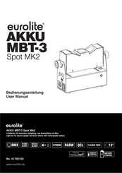 EuroLite AKKU MBT-3 User Manual