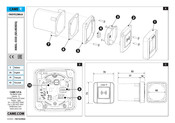 CAME SELM2BDG Manual